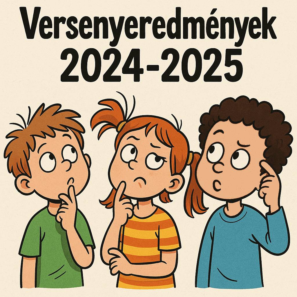 Versenyeredmények a 2024-2025-ös tanévben